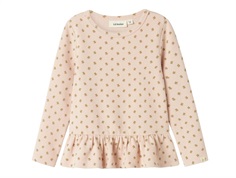 Lil Atelier blouse peach whip with flowers